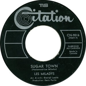 Sugar Town b/w À Cause De Toi