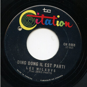 	Ding Dong Il Est Parti b/w Guantanamera