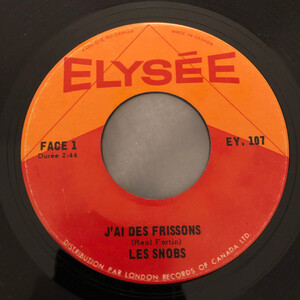 J'ai Des Frissons b/w Jamais Jamais