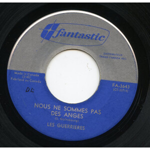 Nous Ne Sommes Pas Des Anges b/w À La Même Heure