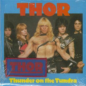 Thunder On The Tundra b/w Hot Flames (picture sleeve with patch)