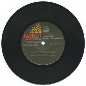 Take Me / Fenêtre b/w  Elle Elle Est Là / Live Together