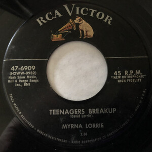 Teenager's Breakup b/w Just Released