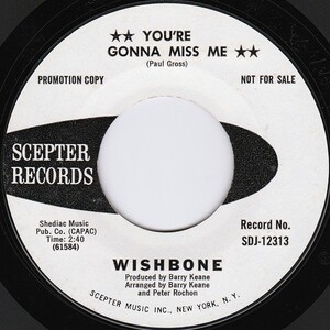You're Gonna Miss Me b/w You're Gonna Miss Me (promo)