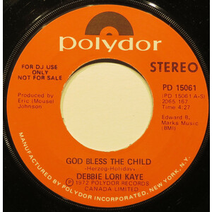 God Bless The Child b/w God Bless The Child