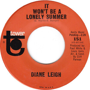 It Won't Be A Lonely Summer b/w Day After Lonely Day