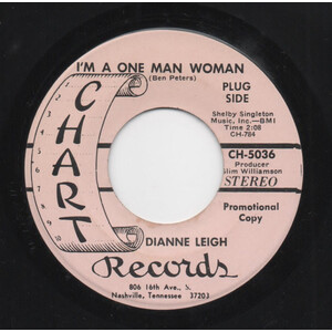 I'm A One Man Woman b/w Can't You Talk Me Out Of Leaving?