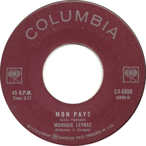 Mon Pays b/w L'Hiver