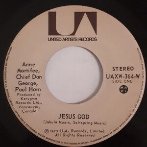 Jesus God b/w Nobody Gets My Child