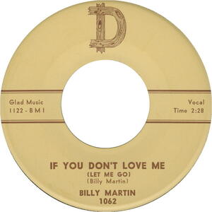 If You Don't Love Me (Let Me Go) b/w Tears I Couldn't Hide