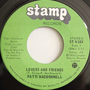 Lovers And Friends b/w Beside Me