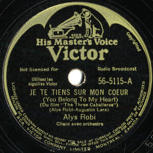 Je te tiens sur mon coeur // Bresil