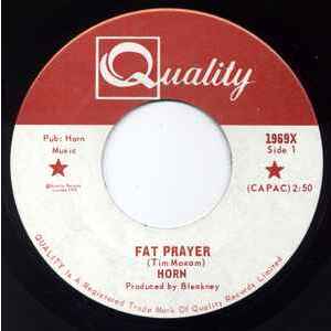 Fat Prayer b/w Johnathan's Madness