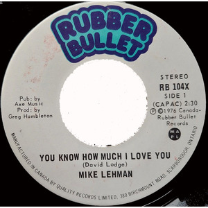 You Know How Much I Love You b/w Give Me More