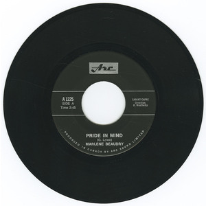 Pride in Mind b/w You've Got Me to Blame