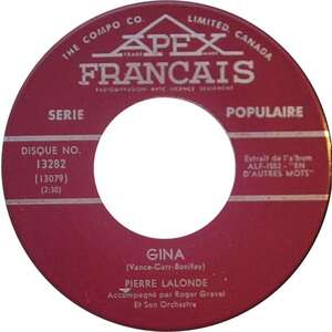 Gina b/w Tout Bossa Nova