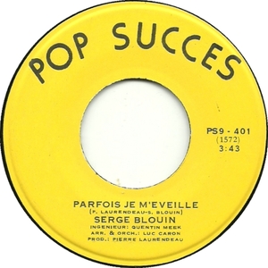 Parfois Je m'eveille b/w Je suis libre