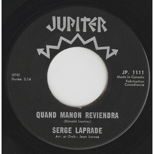 	Quand Manon Reviendra / I Love You