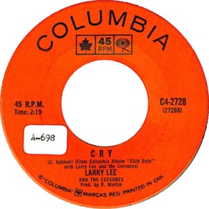 Cry b/w I Left My Heart In San Francisco