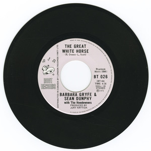 The Great White Horse b/w Sunday Morning Christian (with Sean Dunphy)