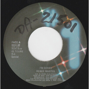 	I'm Sorry b/w My Happiness 