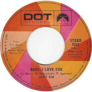  Baby, I Love You b/w Gee Girl