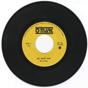 Mr. Music Man b/w Rock and Roll Blues