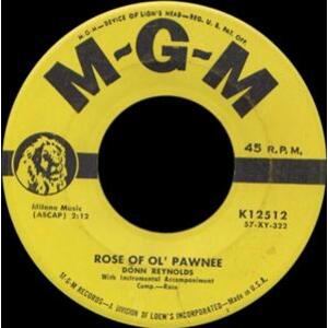Rose Of Ol' Pawnee b/w All Alone (With No One By My Side)