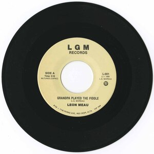 Grandpa Played the Fiddle b/w Grandpa Played the Fiddle