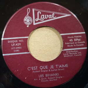 C'est Que Je T'aime b/w Je T'apprécie (Like A Baby)