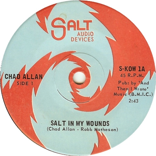 Salt in My Wounds b/w Wrap Myself in Sunshine