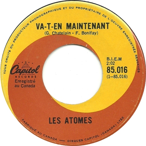 Va-T-En Maintenant b/w Pauvre Fou (Little Boy Sad)