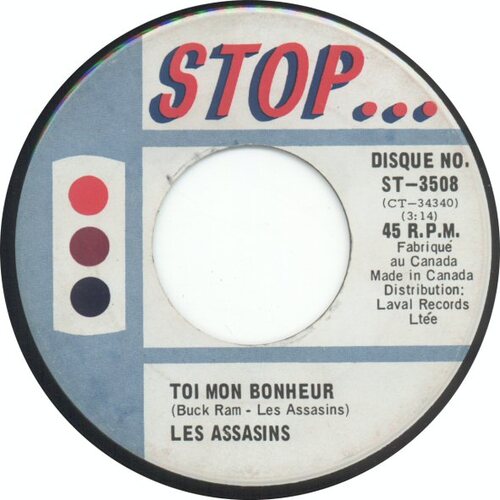 Toi Mon Bonheur b/w Tu Ne Veux Pas De Moi