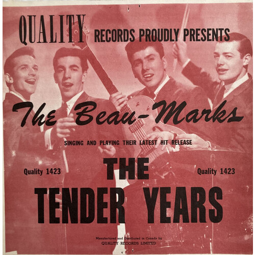 The Tender Years b/w I'll Never Be the Same (picture sleeve)