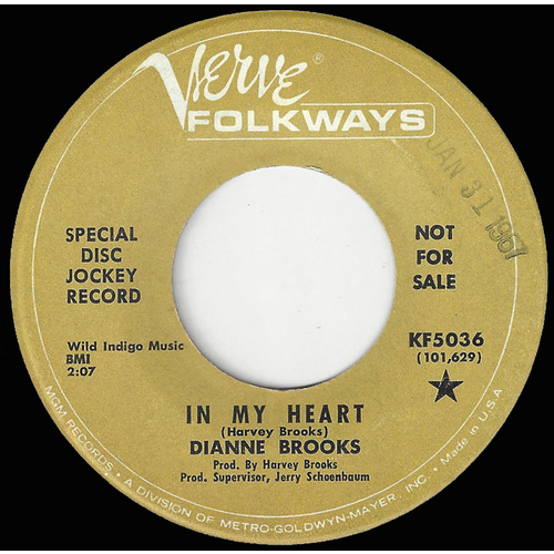 In My Heart b/w I Just Don't Know What to do With Myself