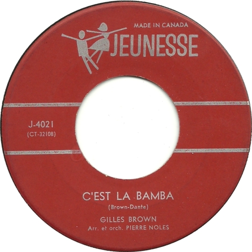  C'est La Bamba b/w C'est Toi Que J'aime