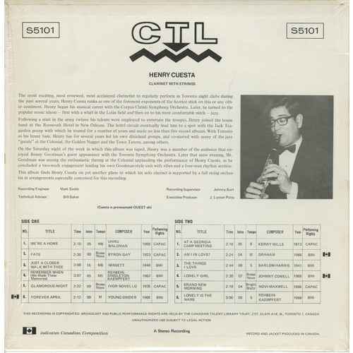 Clarinet With Strings