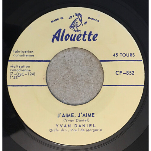 J'aime J'aime b/w Au Parc Belmont