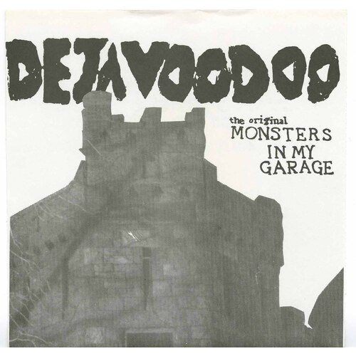 ST (EP) (picture sleeve with text "the original MONSTERS IN MY GARAGE" and castle with white background)