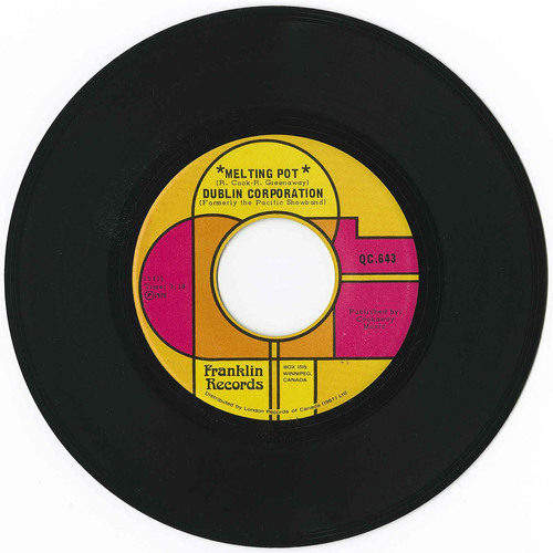 Melting Pot b/w Rollin' Common