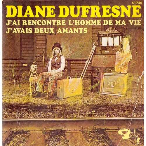 J'ai rencontré l'homme de ma vie b/w J'avais deux amants (picture sleeve)