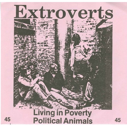 Living In Poverty b/w Political Animals (picture sleeve)