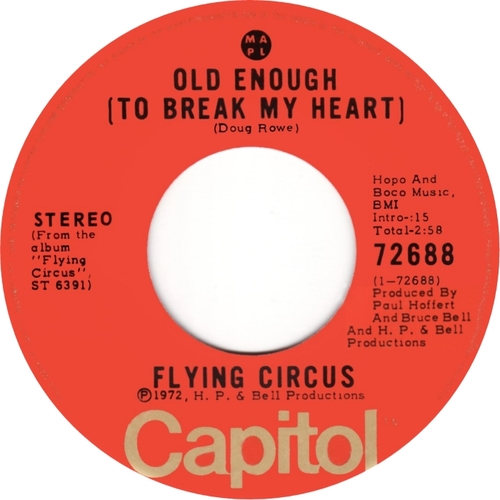 Old Enough (To Break My Heart) b/w Train Ride