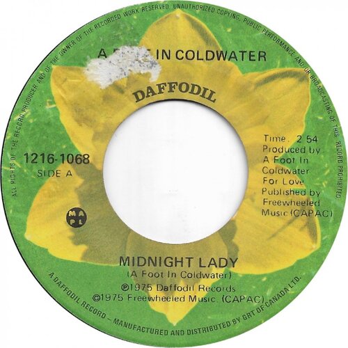 Midnight Lady b/w All Around Us