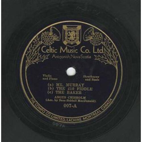 Mr. Murray/ The L10 Fiddle/ The Baker // Miss Minnie Foster/ Fred Wilson's Clog