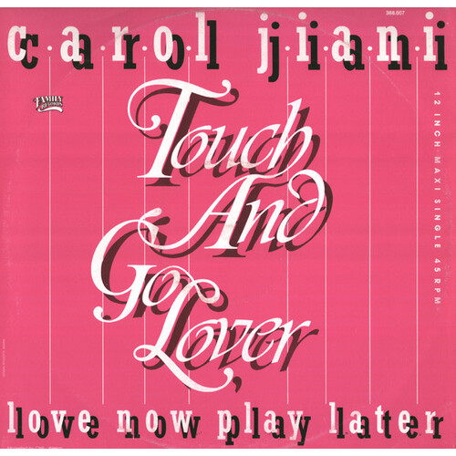 Touch and Go Lover b/w Love Now Play Later