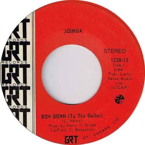 Bow Down (To The Dollar) b/w Peace of Mind