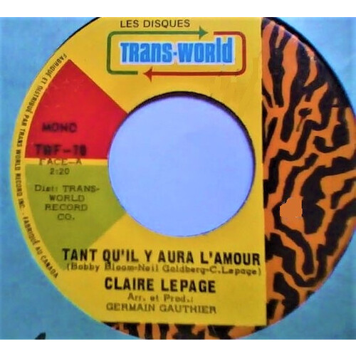 	Tant Qu'Il Y Aura L'Amour b/w La Chanson Sur Le Vent