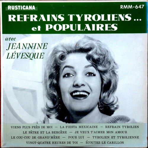 Refrains Tyroliens…et Populaires avec