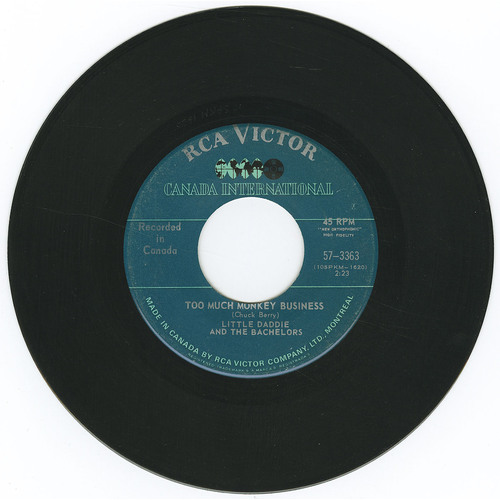 Too Much Monkey Business b/w Junior's Jerk